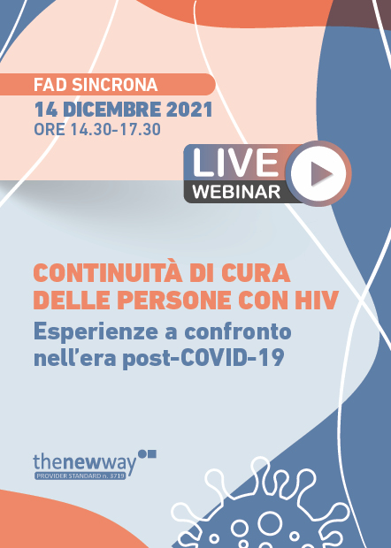 Continuità di cura delle persone con HIV - Milano, 14 Dicembre 2021